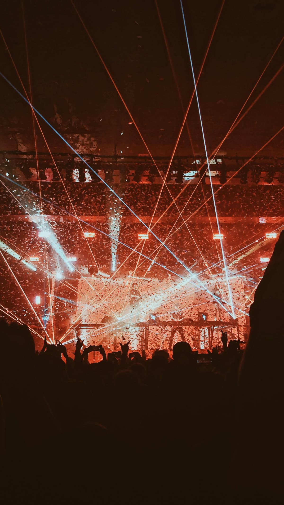Festival laser show