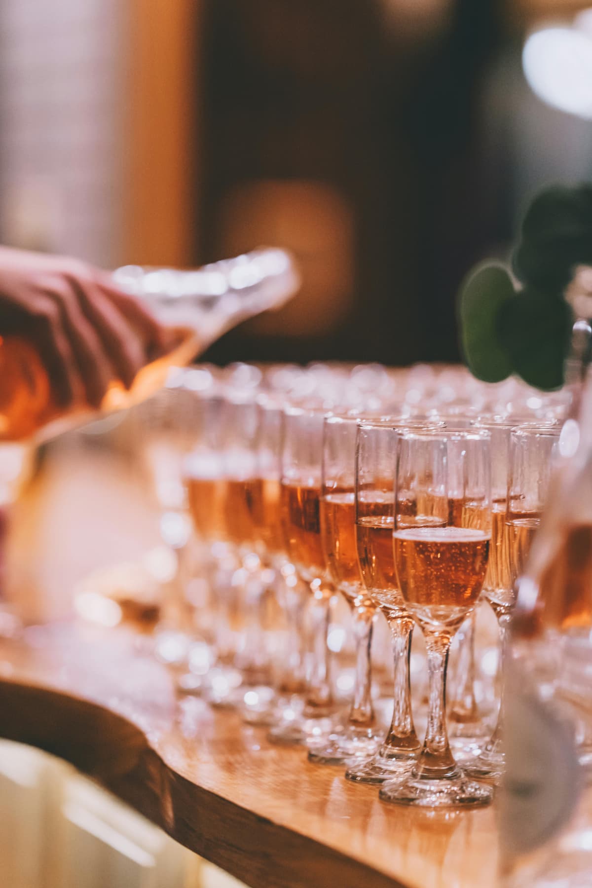Champagne service