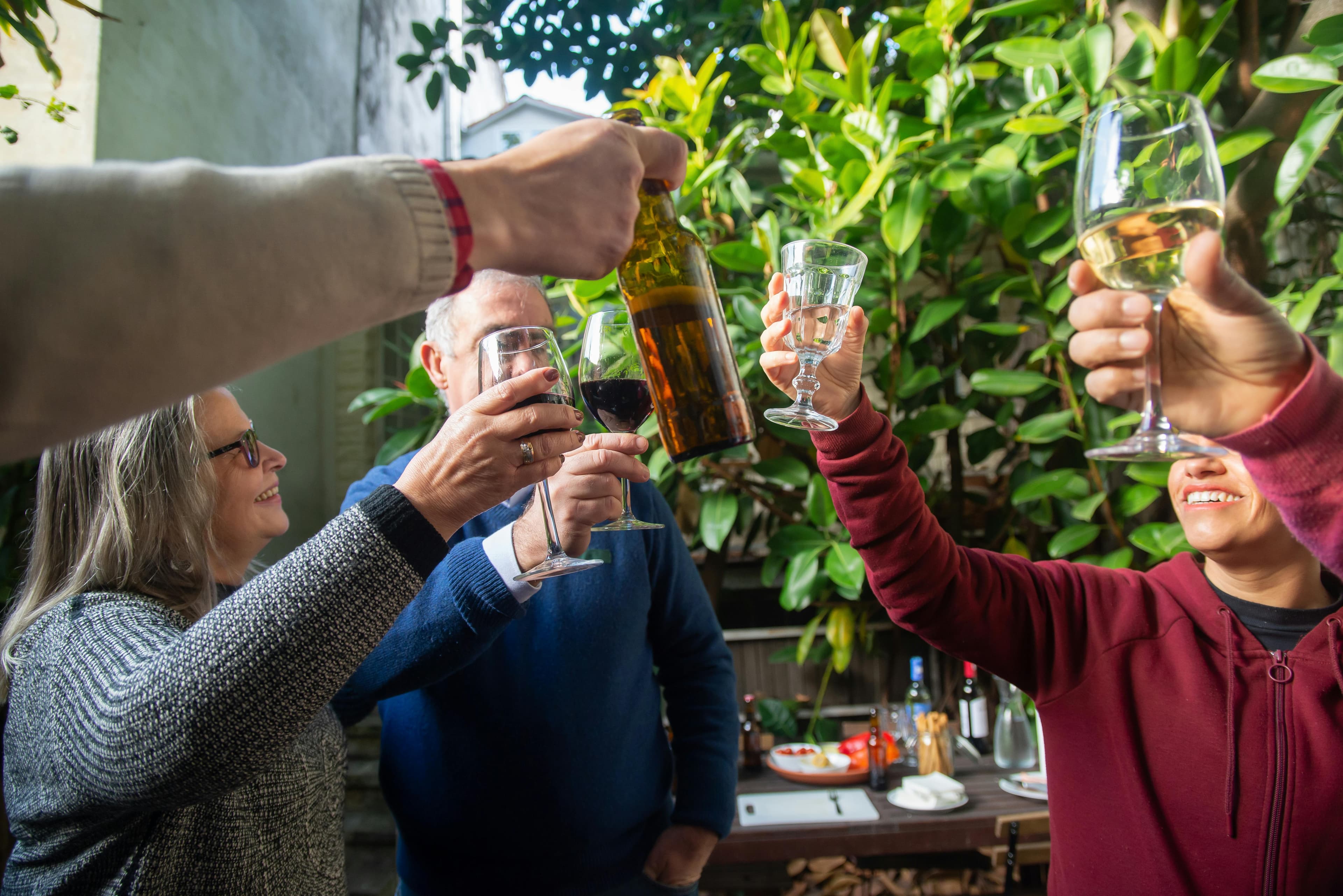 Backyard Toast
